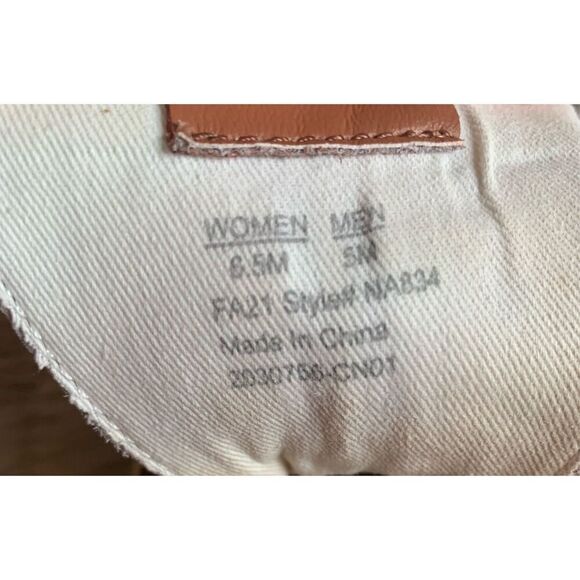 Madewell size 6.5M Court Sneakers in Nubuck and Recycled Leather - Picture 8 of 11